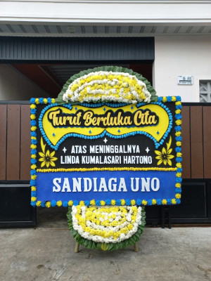 Papan Bunga Duka di Purwantoro